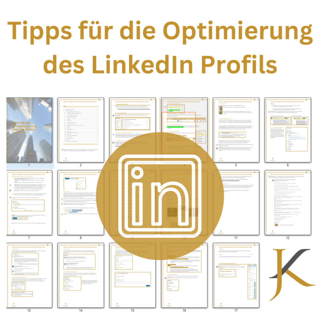 Tipps für die Optimierung des LinkedIn Profils_jolanda keller coaching